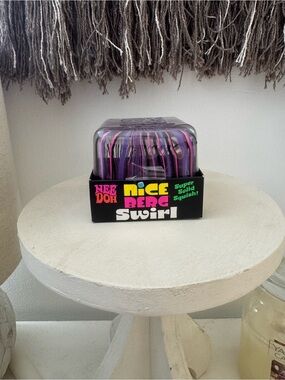 Needoh Niceburg Swirl- Black, Purple & Pink